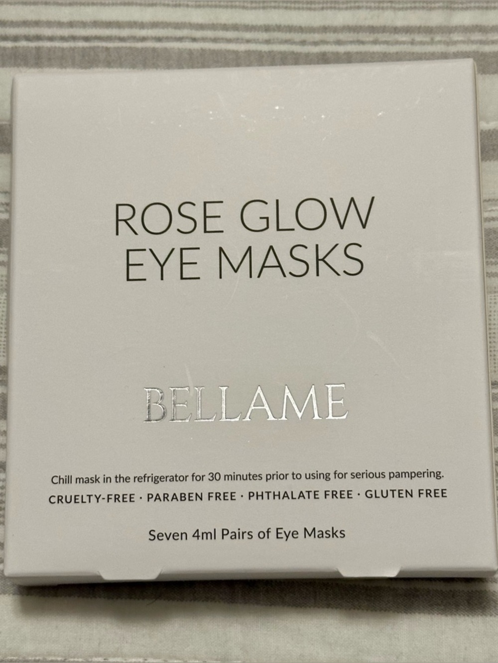 Bellame Skincare Rose Glow Eye Masks - 7 Masks.